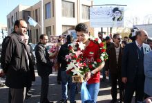 گزارش تصویری استقبال هیات رئیسه دانشگاه  از تیم رباتیک دانشگاه صنعتی شاهرود
